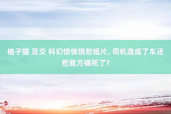 柚子猫 足交 科幻惊悚饶恕短片， 司机造成了车还把我方碾死了?