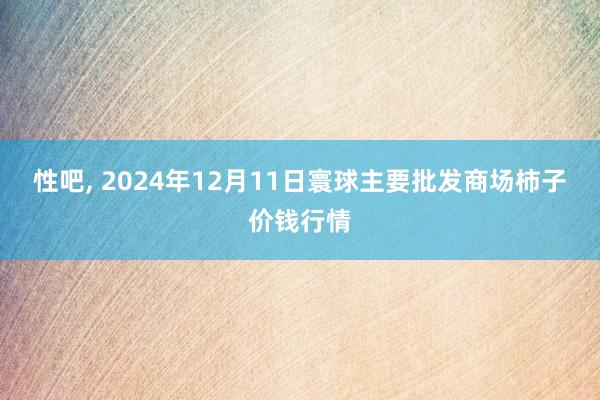 性吧， 2024年12月11日寰球主要批发商场柿子价钱行情