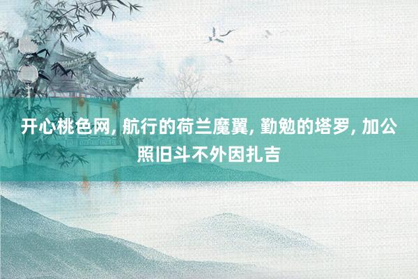 开心桃色网， 航行的荷兰魔翼， 勤勉的塔罗， 加公照旧斗不外因扎吉